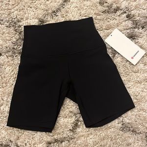 Lululemon Align HR short. 6” Black. Size 2. New with tags.